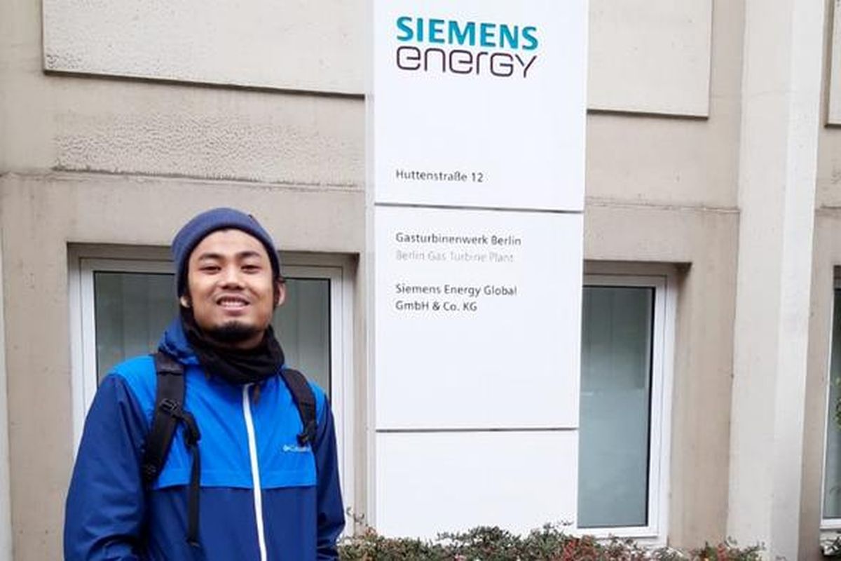 Raffly Muhammad, mahasiswa Indonesia yang kini sedang menempuh studi magister teknik fisika di Technische Universität Berlin di Jerman.