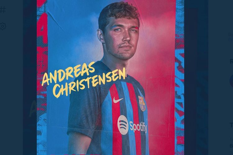 Barcelona meresmikan perekrutan Andreas Christensen pada Senin (4/7/2022) malam WIB. Andreas Christensen didatangkan secara gratis dari Chelsea.