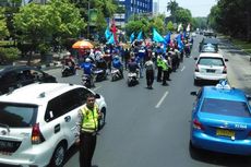 Massa Buruh Mulai Bergerak ke Kawasan Istana Negara