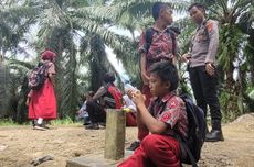 Cerita Belasan Anak TKI Malaysia berjalan 10 Km Menuju Sekolah di Sebatik