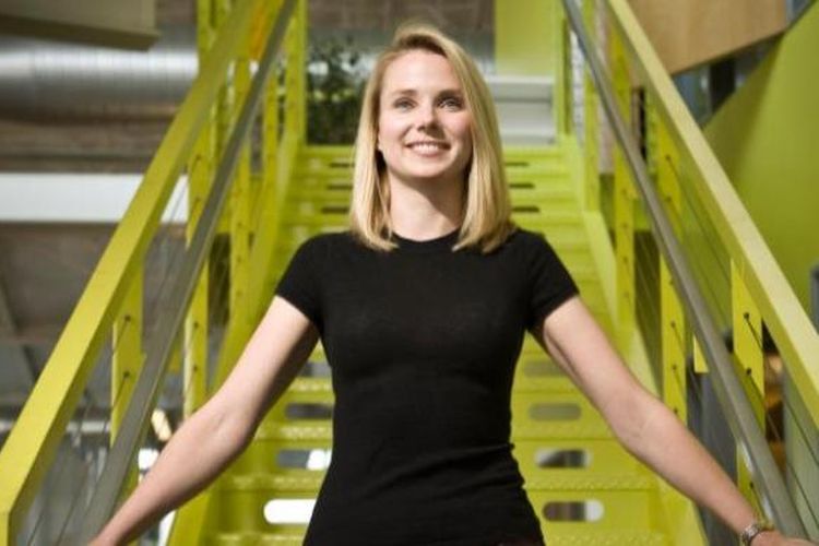 Marissa Mayer, CEO Yahoo, sosok paling berpengaruh versi majalah Time.