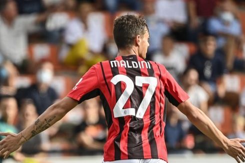 Hasil Spezia Vs Milan, Senyum Duo Maldini Hiasi Kemenangan Rossoneri