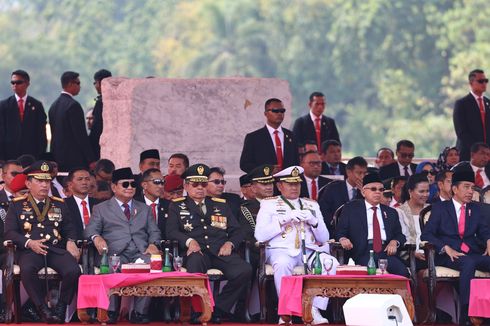 Saat SBY Kembali Kenakan Seragam TNI, Duduk Diapit Prabowo dan Yudo Margono
