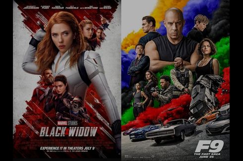 Black Widow dan Fast and Furious 9 Jadi Film Paling Diburu di CGV
