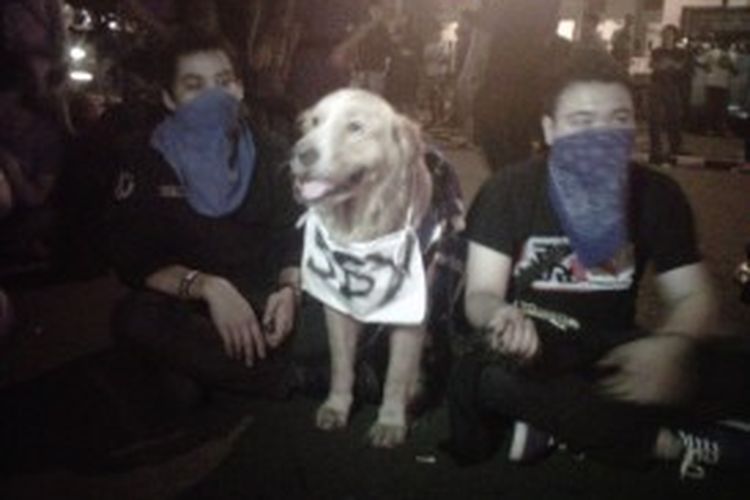 Di Yogyakarta Si Chiko Pun Ikut Demo Bbm