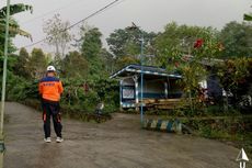 Hujan Abu Erupsi Gunung Marapi Terjadi di X Koto Tanah Datar