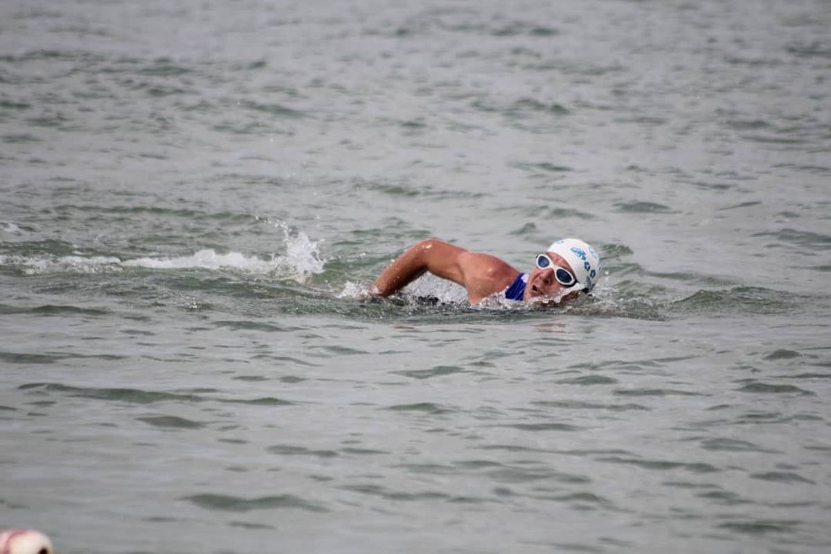 Salah satu cabang olahraga yang dilombakan pada event sport tourism Ironman 70.3 2019 yang digelar di Bintan, Riau.