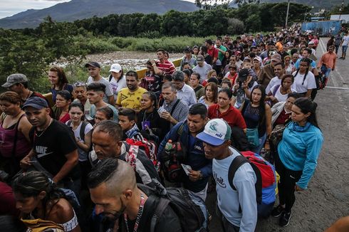 Perbatasan Kembali Dibuka, Ribuan Warga Venezuela 