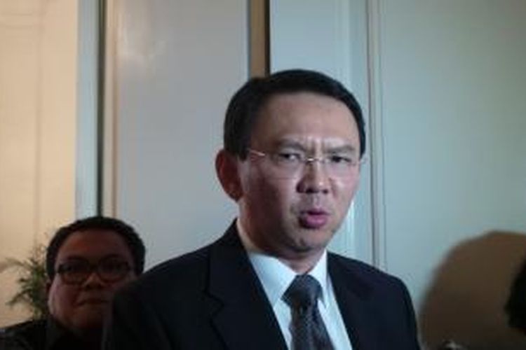 Gubernur DKI Jakarta Basuki Tjahaja Purnama di Balai Kota Jakarta. 