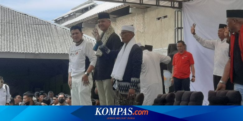 Ganjar Sowan ke Ponpes di Lampung, Didoakan Menang Pilpres 1 Putaran