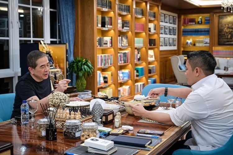 Sebelum Prabowo Kumpulkan Kadin, Teddy Terima Arsjad Rasjid