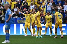 Hasil Euro 2024: Suporter Masuk Lapangan, Romania Bekuk Ukraina 3-0