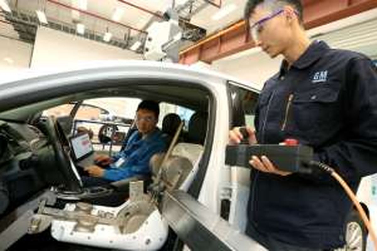 Jok antipegal sedang dikembangkan General Motors di China.