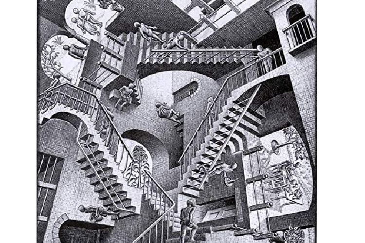 Lukisan grafis MC Escher