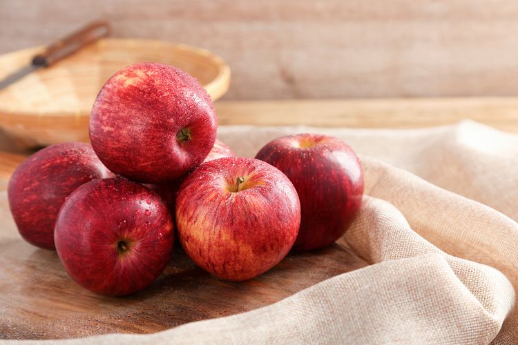 Ilustrasi apa manfaat buah apel merah?