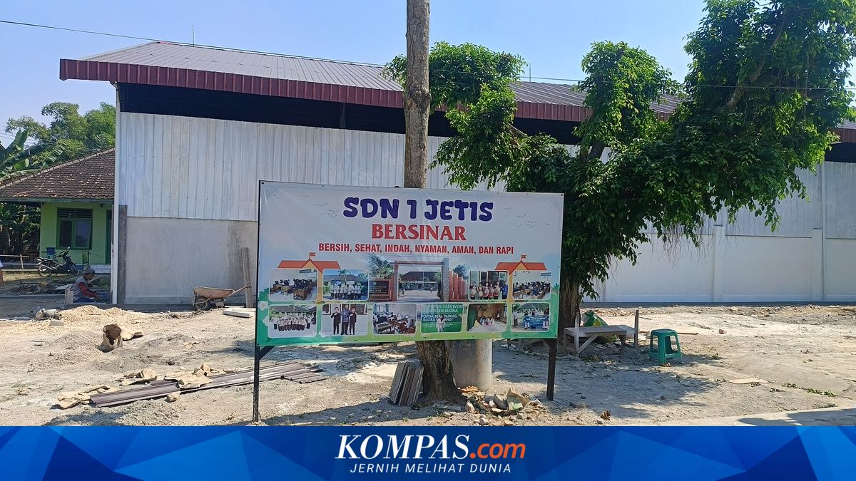 Koperasi Merah Putih di Blora Dibangun di Kompleks SD, Atap Gudang Sekolah Rusak