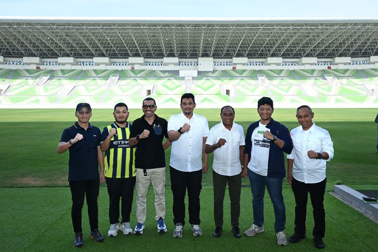 Bobby Nasution Pastikan Stadion Utama Sumut Penuhi Standar Nasional dan Internasional