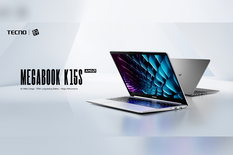 Laptop Tecno Megabook K15S Resmi di Indonesia, Ini Harganya