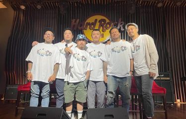 St. Loco dalam jumpa pers di kawasan SCBD, Jakarta Selatan, Senin (14/11/2022). 
