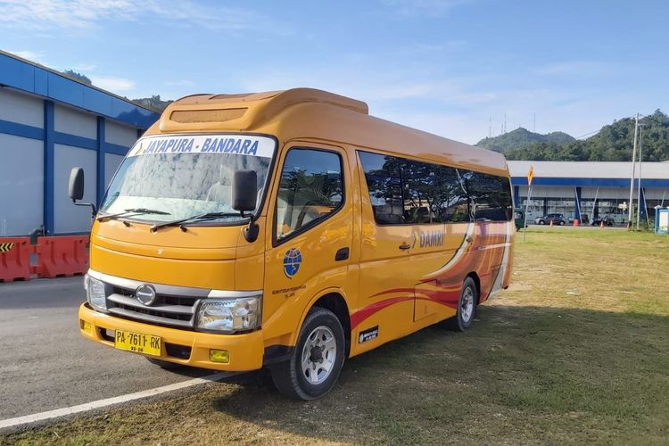 Damri rute Jayapura-Bandara Sentani.