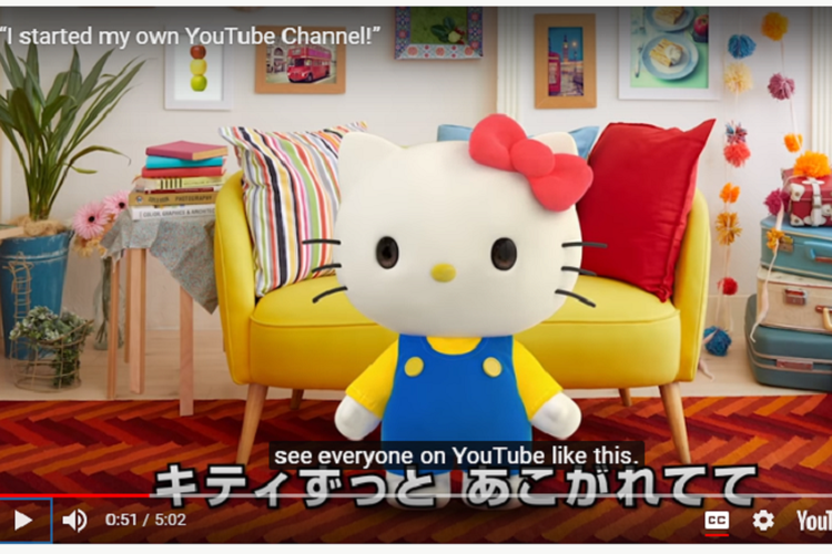 YouTube Hello Kitty