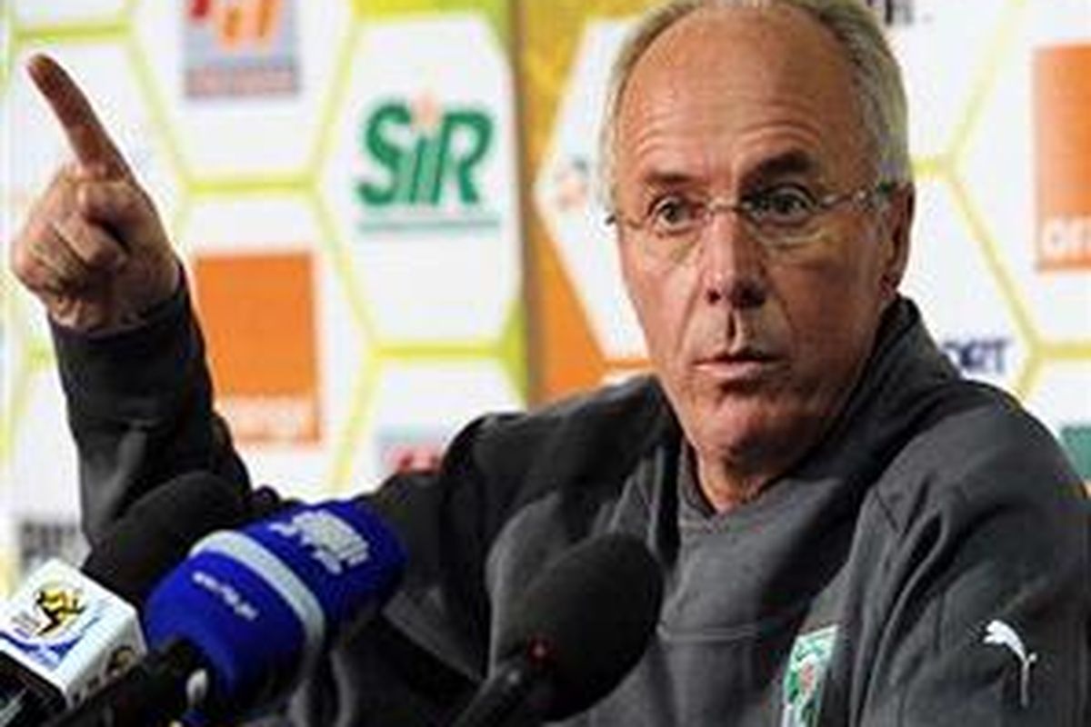 Sven-Goran Eriksson.