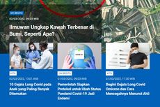 [POPULER SAINS] Kawah Terbesar di Bumi | 10 Gejala Long Covid pada Anak | Protokol Ubah Status Pandemi Jadi Endemi | Gejala Long Covid Omicron