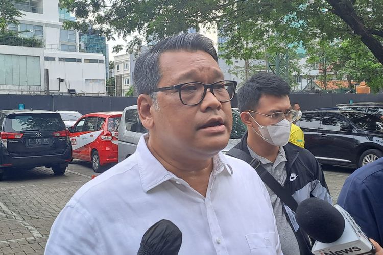 Ketua DPP PDI-P Eriko Sotarduga saat ditemui di Hotel Morissey, Jakarta Pusat, Minggu (6/11/2022). 
