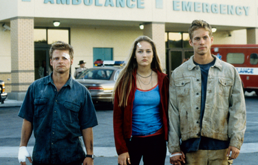 Steve Zahn, Leelee Sobieski, and Paul Walker in Joy Ride (2001)