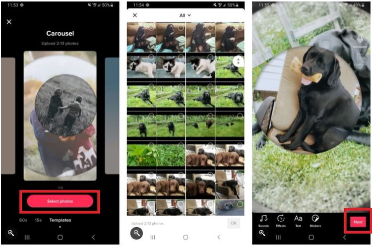 Cara membuat slide foto di aplikasi TikTok