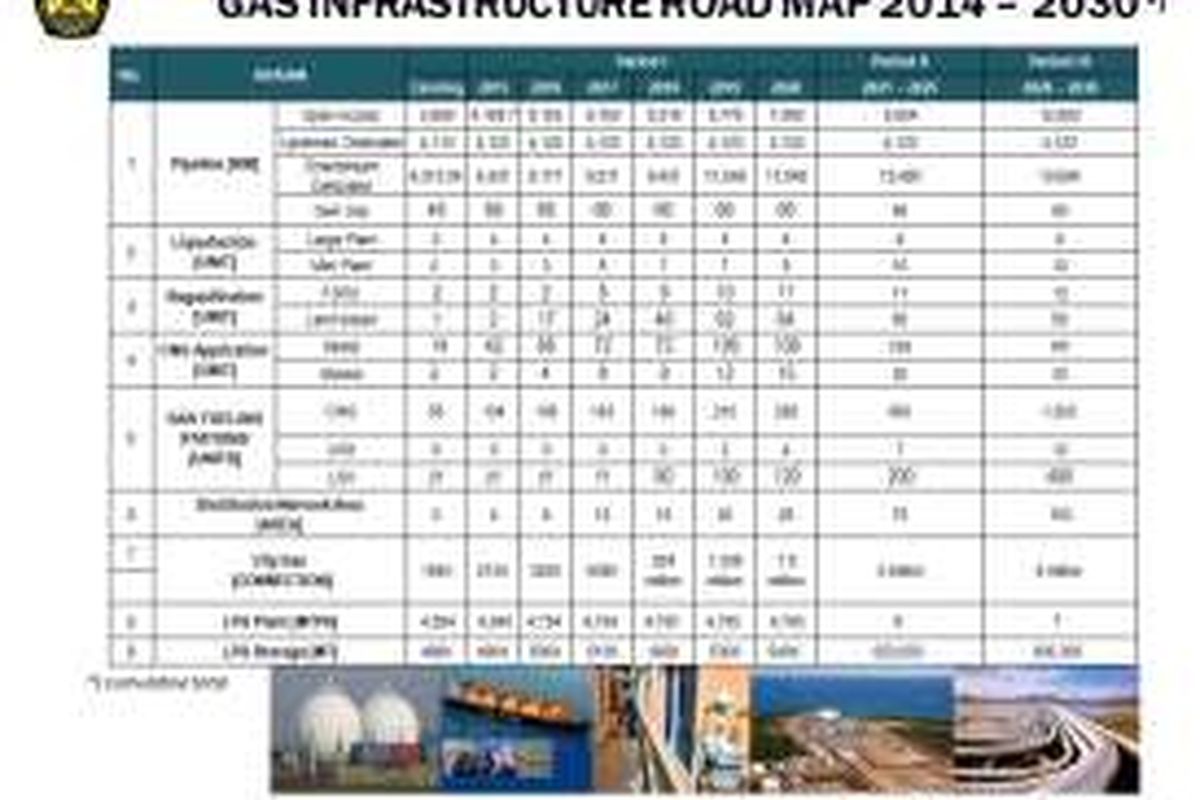 Roadmap Infrastruktur Gas 2014-2030