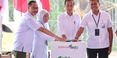 Menaker Dampingi Presiden Jokowi Lakukan Groundbreaking Kantor BPJS Ketenagakerjaan di IKN