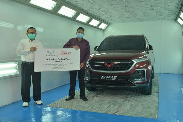 Kerja sama Wuling dengan Tekno Body Repair