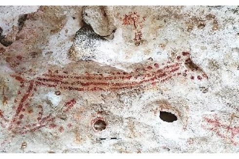 Lukisan Cap Tangan Purba Tanpa Jari Telunjuk Ditemukan di Maluku, Arkeolog: Ini Penemuan Baru...