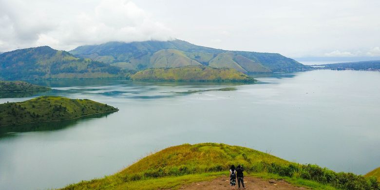 Lake Toba in North Sumatera Province. 