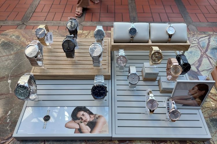 Jam tangan stainless steel Calvin Klein