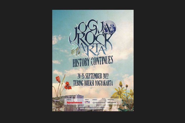 JogjaROCKarta Festival akan digelar lagi pada 24 dan 25 September 2022.