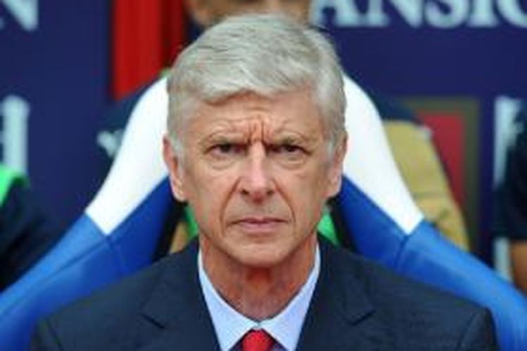 Manajer Arsenal, Arsene Wenger. 