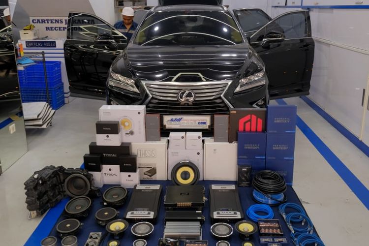 Modifikasi audio mobil di Cartens Audio Jakarta
