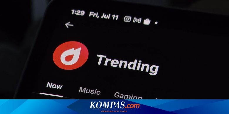 YouTube Hapus Halaman "Trending" setelah 10 Tahun, Ini Gantinya - Kompas | Opsitek-1
