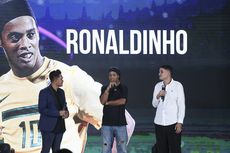 BERITA FOTO: Ronaldinho Sudah Tahu Indonesia Sebelum Diundang RANS