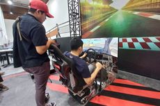 Adu Skill Balap dengan Simulator di IIMS 2023