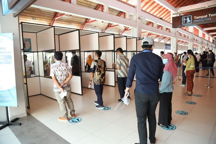 Layanan GeNose di Bandara I Gusti Ngurah Rai (dok. Bandara I Gusti Ngurah Rai).