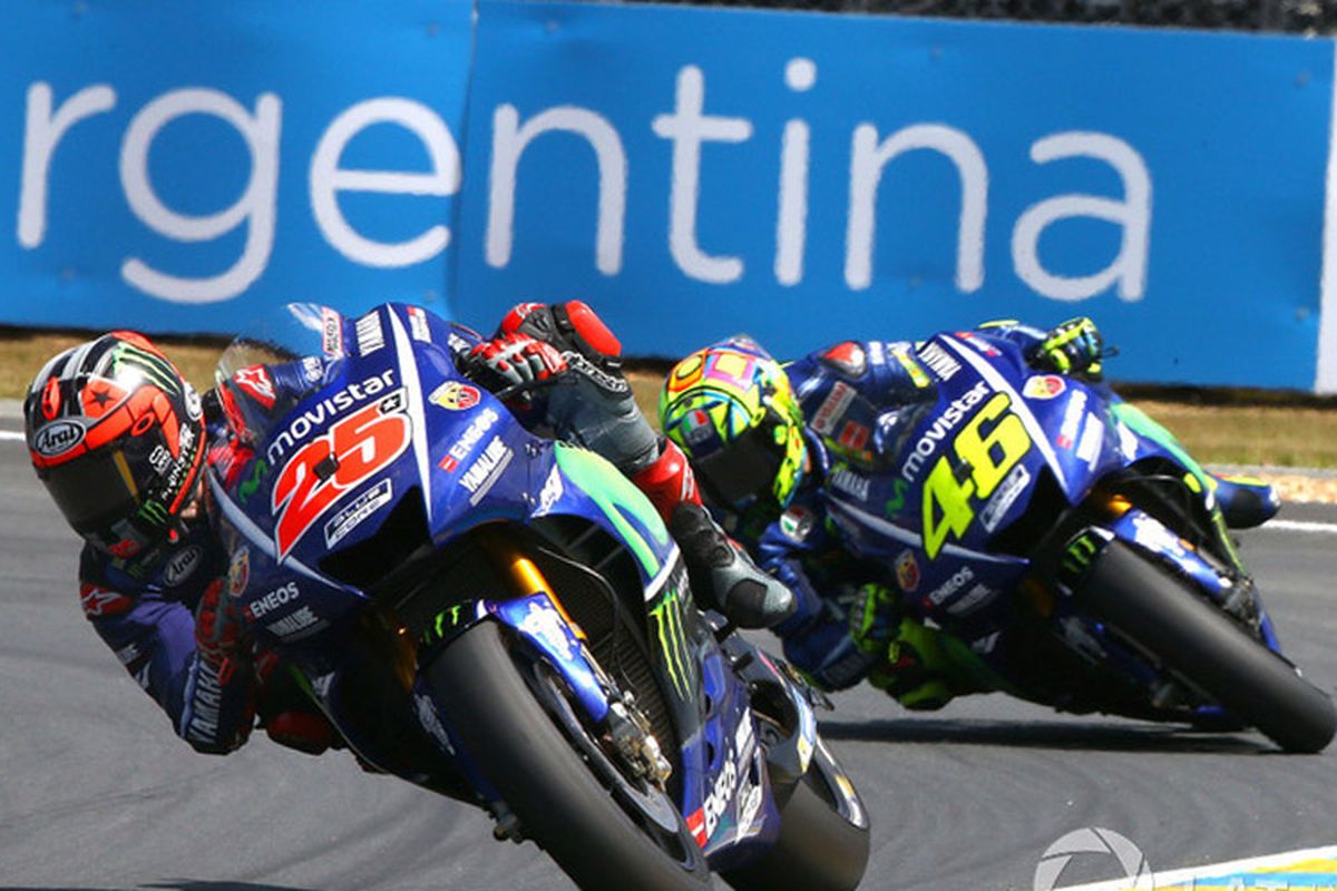 Valentino Rossi dan Maverick Vinales GP Peracis