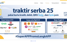 Daftar Promo Makanan HUT Ke-25 Bank Mandiri, Bertabur Promo Serba 25!