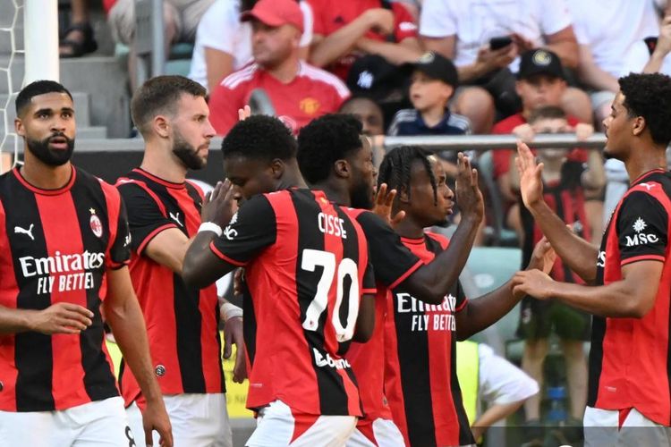 Hasil Man United Vs AC Milan 2-4: Ruben Amorim Sakiti Mantan Klub