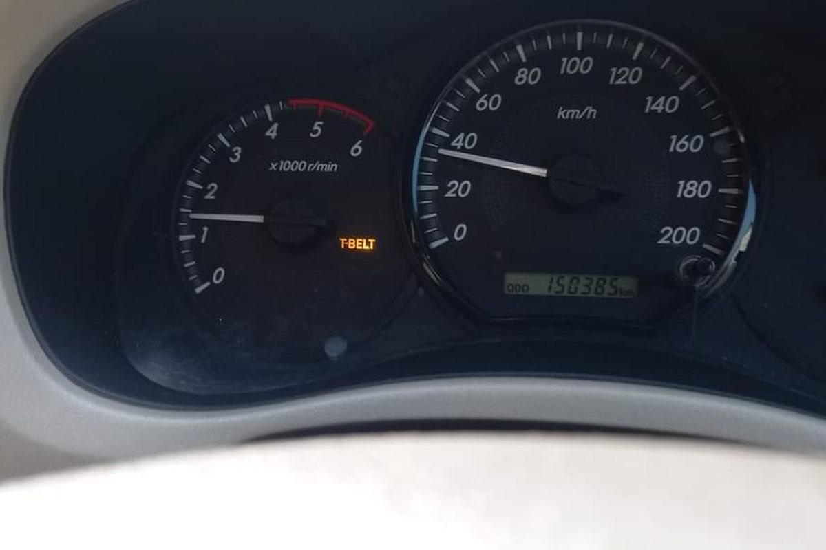 Lampu indikator timing belt Innova Diesel nyala 