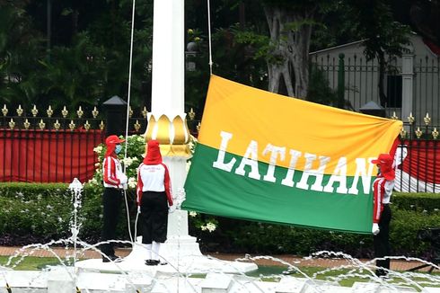 Di Tengah Pandemi Covid-19, Kepulauan Seribu Tetap Gelar Upacara Bendera