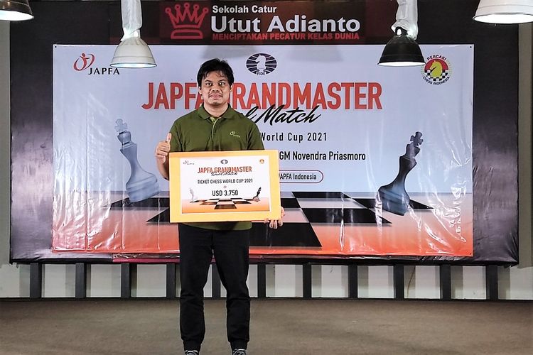 GM Susanto Megaranto ditetapkan sebagai pemenang pada pertandingan JAPFA Grandmaster Duel Match melawan GM Novendra Priasmoro. 