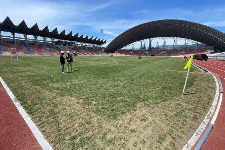 Progres renovasi Stadion Harapan Bangsa untuk pelaksanaan PON 2024 di Aceh sudah mencapai 84,75 persen. Stadion ini nantinya akan menjadi lokasi untuk Open Ceremony PON XXI Tahun 2024 Aceh-Sumut.